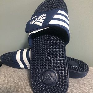 Adidas slides for MEN. New but no tags.